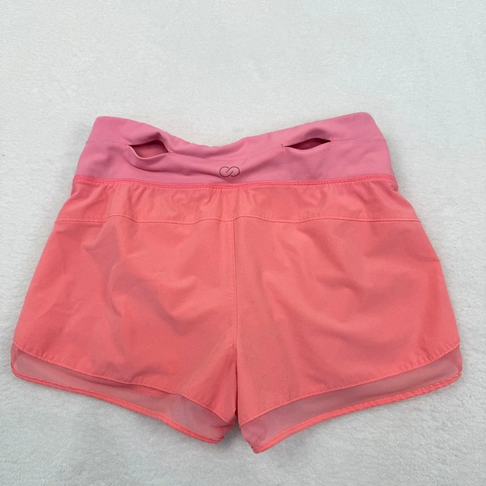 Calia by Carrie Underwood Running Shorts Women‎ Small Pink Coral Activewear